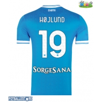 SSC Napoli Rasmus Hojlund #19 Hjemmedrakt 2025-26 Kortermet